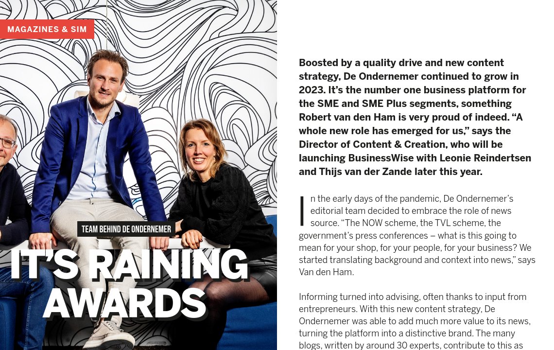 Dany Verstraeten, VTM NIEUWS - DPG Media Annual Report 2023