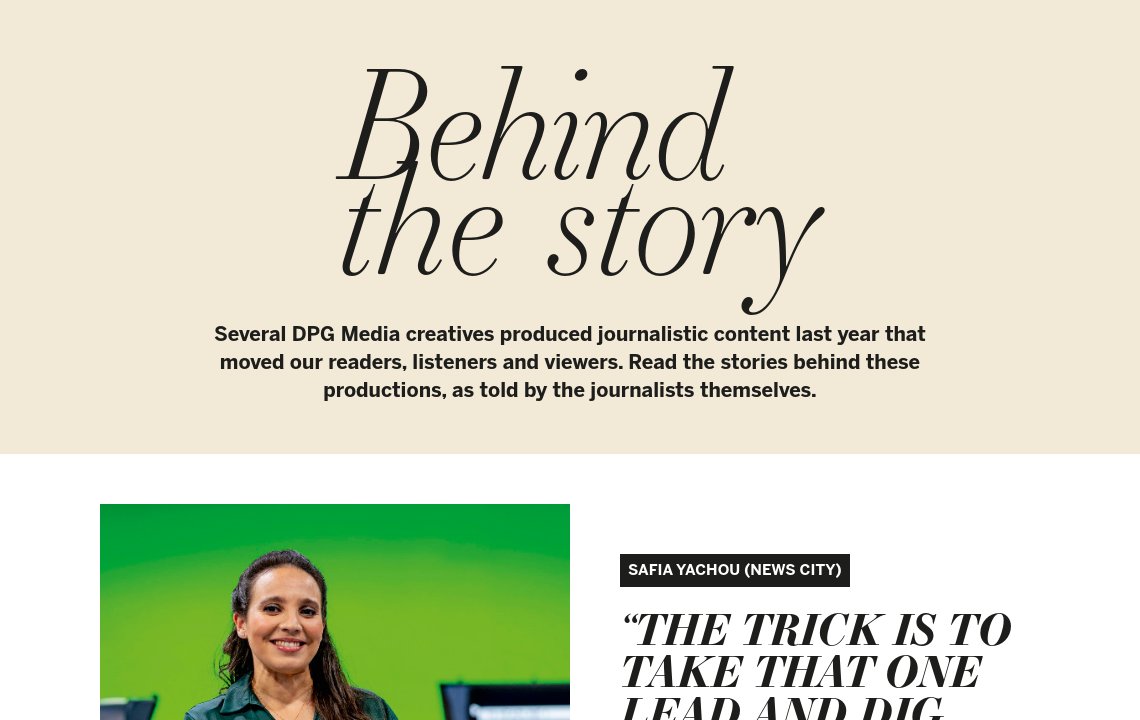 Trouw - DPG Media Annual Report 2024