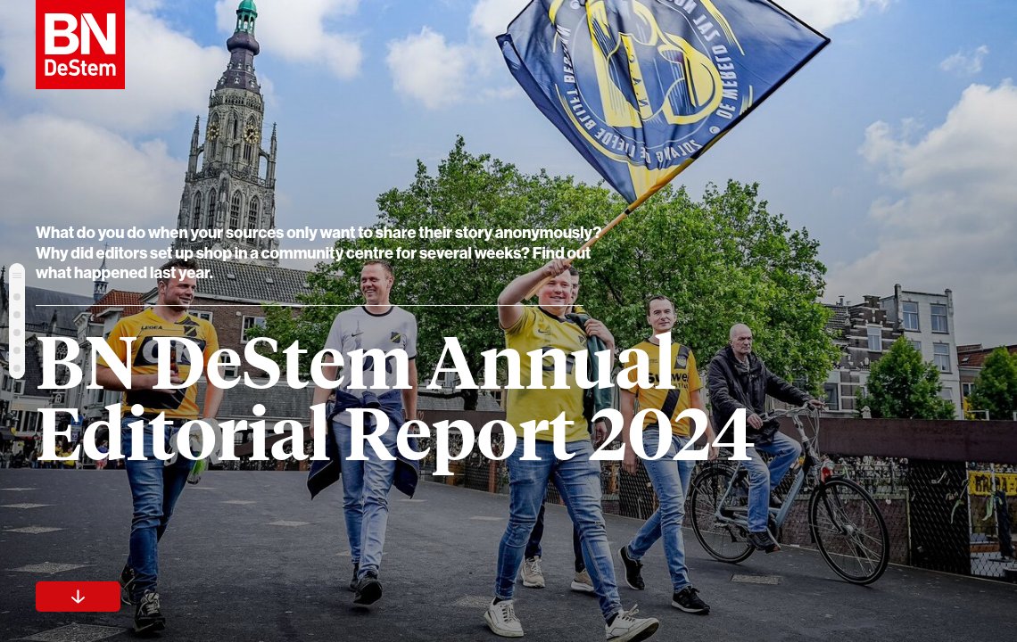 De Morgen - DPG Media Annual Editorial Report 2024